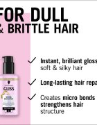 Schwarzkopf Gliss Liquid Silk серум без отмиване за подсилване и блясък на косата Shine Booster 100 мл.
