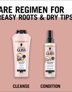Schwarzkopf Gliss Split Ends Miracle балсам без отмиване за цъфтяща коса 200 мл.