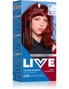 Schwarzkopf LIVE Colour Moment полуперманентна боя за коса цвят 026 Dark Red 50 мл.
