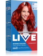 Schwarzkopf LIVE Intense Colour перманентната боя за коса цвят 035 Real Red 1 бр.
