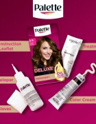 Schwarzkopf Palette Deluxe перманентната боя за коса цвят 5-5 Golden Gloss Caramel 1 бр.