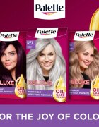 Schwarzkopf Palette Deluxe перманентната боя за коса цвят U71 Frosty Silver 1 бр.