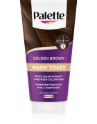Schwarzkopf Palette Warm Toner маска за топли нюанси на кестенява коса цвят Golden Brown 150 мл.