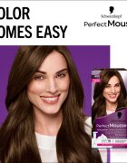 Schwarzkopf Perfect Mousse перманентната боя за коса цвят 600 Light brown 1 бр.
