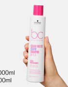 Schwarzkopf Professional BC Bonacure Color Freeze Silver сребърен шампоан за блонд коса и коса с кичури 250 мл.
