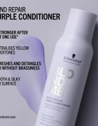 Schwarzkopf Professional Blondme Bond Repair Purple Conditioner лилав балсам за руса коса 250 мл.