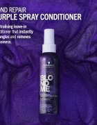 Schwarzkopf Professional Blondme Bond Repair Purple Spray Conditioner лилав балсам в спрей 150 мл.