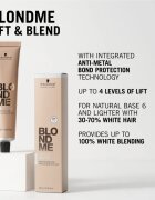 Schwarzkopf Professional Blondme Lift & Blend изсветляваща крем за руса коса цвят Sand 60 мл.