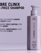 Schwarzkopf Professional Fibre Clinix De-Frizz Shampoo изправящ шампоан за непокорна коса 300 мл.