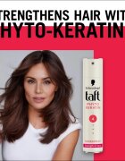Schwarzkopf Taft Phytokeratin лак за коса със силна фиксация 250 мл.