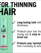 Schwarzkopf Taft Volume лак за коса със силна фиксация 250 мл.