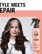 Schwarzkopf Taft x Gliss мултифункционален спрей за топлинно третиране на косата Lovely Long 150 мл.