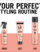 Schwarzkopf Taft x Gliss мултифункционален спрей за топлинно третиране на косата Lovely Long 150 мл.
