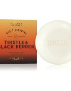 Scottish Fine Soaps Thistle & Black Pepper Твърд шампоан за мъже 100 гр.