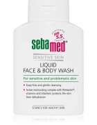 Sebamed Face & Body Wash Sensitive Skin нежна миеща емулсиця за тяло и лице за чувствителна кожа 200 мл.