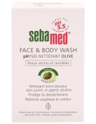 Sebamed Wash нежна миеща емулсиця за тяло и лице с маслинено олио 200 мл.