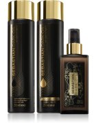 Sebastian Professional Dark Oil Set изгодна опаковка за хидратация и блясък