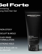 Sebastian Professional Gel Forte гел за коса силна фиксация 200 мл.