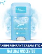 Secret Natural Unscented Antiperspirant Cream Stick крем-антиперспирант за жени 40 мл.