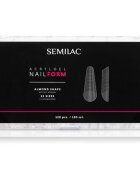 Semilac Accessories Acrylgel Nail Form шаблони за нокти тип Almond 120 бр.