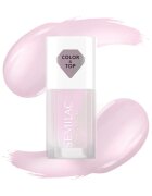 Semilac Color & Top лак за нокти цвят Pink Glow 7 мл.