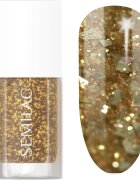 Semilac Glitter Nails бляскав лак за нокти цвят 042 Flakes of Gold 7 мл.