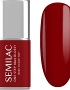 Semilac One Step 3in1 Glossy гел лак за нокти цвят 575 Dark Red 7 мл.