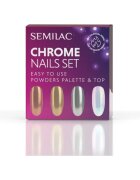 Semilac Set Chrome Nails подаръчен комплект за нокти