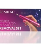 Semilac Set Manicure Removal електрическа пила за нокти с аксесоари