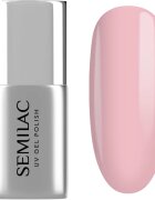 Semilac UV Gel Base Fiber Base основен лак за нокти с гел цвят Pink Milk 7 мл.