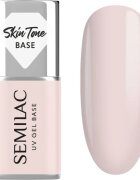 Semilac UV Gel Base Skin Tone Base основен лак за нокти с гел цвят Écru 7 мл.