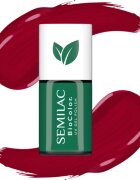 Semilac UV Hybrid BioColor гел лак за нокти с използване на UV/LED лампа цвят 729 Dark Cherry 7 мл.