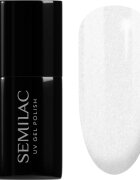 Semilac UV Hybrid Black & White гел лак за нокти цвят 091 Glitter Milk 7 мл.