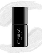 Semilac UV Hybrid Black & White гел лак за нокти цвят 091 Glitter Milk 7 мл.