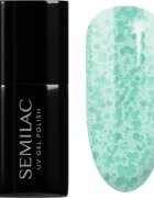 Semilac UV Hybrid Crushed_ICE гел лак за нокти с използване на UV/LED лампа цвят 495 Mint Glacier 7 мл.