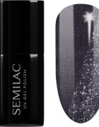 Semilac UV Hybrid Day and Night гел лак за нокти с използване на UV/LED лампа цвят 399 Dark & Spark 7 мл.