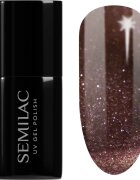 Semilac UV Hybrid Galaxy Flash гел лак за нокти с използване на UV/LED лампа цвят 823 Meta Rose 7 мл.