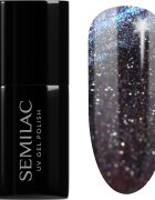 Semilac UV Hybrid Galaxy Flash гел лак за нокти с използване на UV/LED лампа цвят 828 Grey Holo 7 мл.