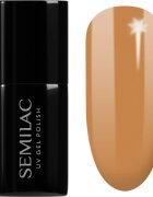 Semilac UV Hybrid Pastel Neons гел лак за нокти с използване на UV/LED лампа цвят 600 Apricot Crush 7 мл.