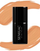 Semilac UV Hybrid Pastel Neons гел лак за нокти с използване на UV/LED лампа цвят 600 Apricot Crush 7 мл.