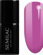Semilac UV Hybrid Pastel Neons гел лак за нокти с използване на UV/LED лампа цвят 601 Neon Pink Punch 7 мл.