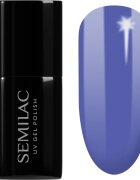 Semilac UV Hybrid Pastel Neons гел лак за нокти с използване на UV/LED лампа цвят 602 Dark Jeans 7 мл.