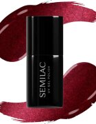 Semilac UV Hybrid Silk Effect гел лак за нокти с използване на UV/LED лампа цвят 467 Red Candle Flash 7 мл.