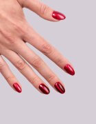 Semilac UV Hybrid Silk Effect гел лак за нокти с използване на UV/LED лампа цвят 467 Red Candle Flash 7 мл.