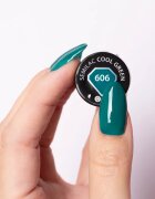 Semilac UV Hybrid Winter Collection гел лак за нокти с използване на UV/LED лампа цвят 606 Cool Green 7 мл.