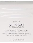 Sensai Cellular Performance Total Finish Foundation компактна пудра против бръчки пълнител цвят TF13 Warm Beige SPF 15 11 гр.