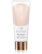 Sensai Silky Bronze защитен крем за лице против слънчеви лъчи SPF 50+ 50 мл.