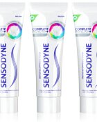 Sensodyne Complete Protection Whitening избелваща паста за зъби 3x75 мл.