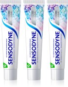 Sensodyne Extra Whitening избелваща паста за зъби с флуорид за чувствителни зъби 3x75 мл.