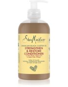 Shea Moisture Jamaican Black Castor Oil Strengthen & Restore подсилващ и възстановяващ балсам за третирана коса и скалп 384 мл.